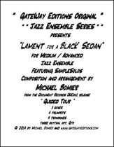 Lament for a Black Sedan Jazz Ensemble sheet music cover